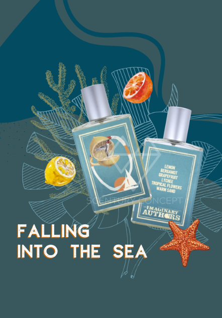 falling into the sea