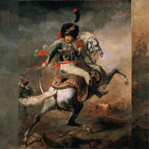 MDCI painting cuir cavalier