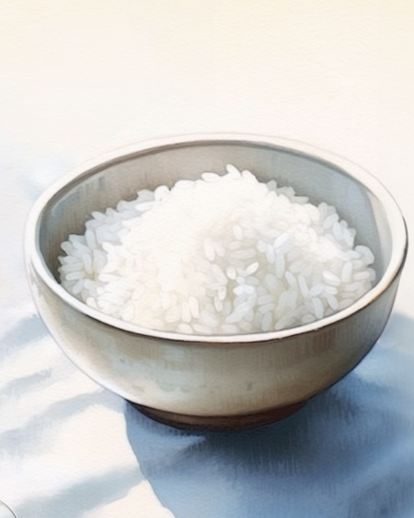 d'annam White rice