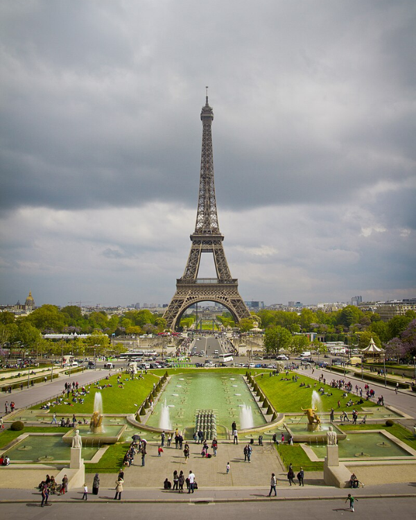Le Jardin Retrouve Rose Trocadéro