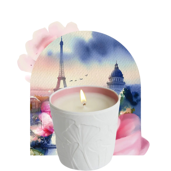 Le Jardin Retrouve Rose Trocadéro Scented Candle