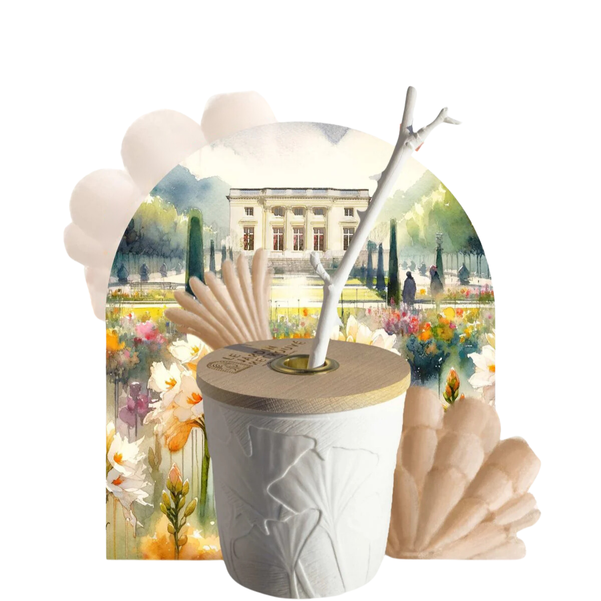 Le Jardin Retrouve Scented Stem Tubéreuse Trianon