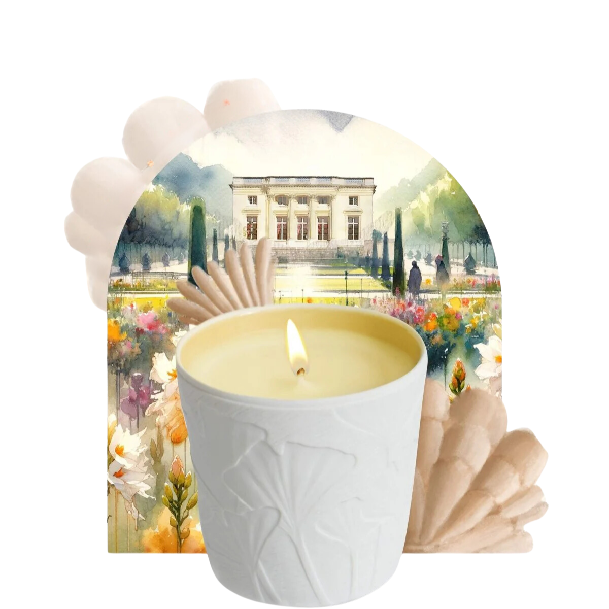 Le Jardin Retrouve Tubéreuse Trianon Scented Candle